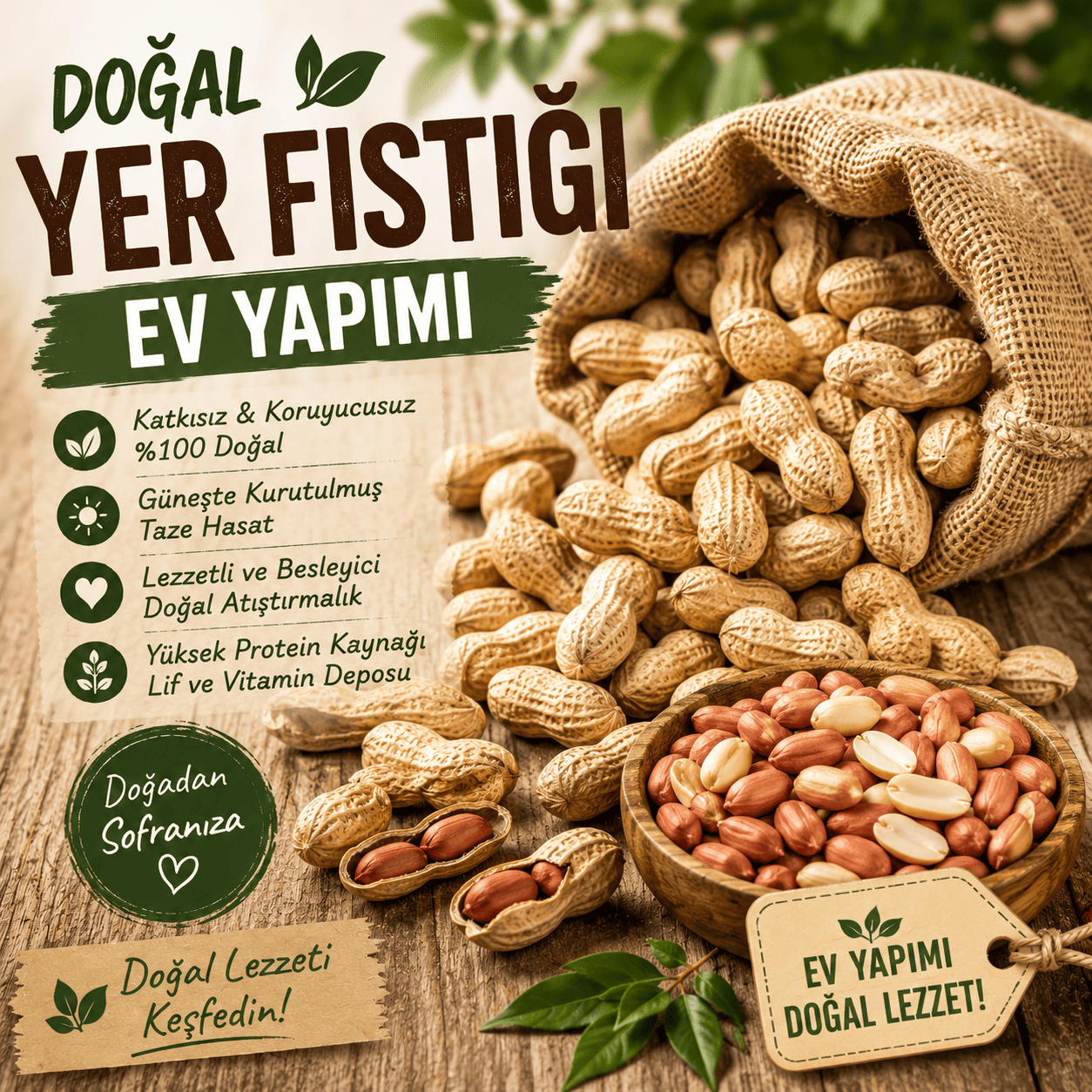Yer Fıstığı 500 gr