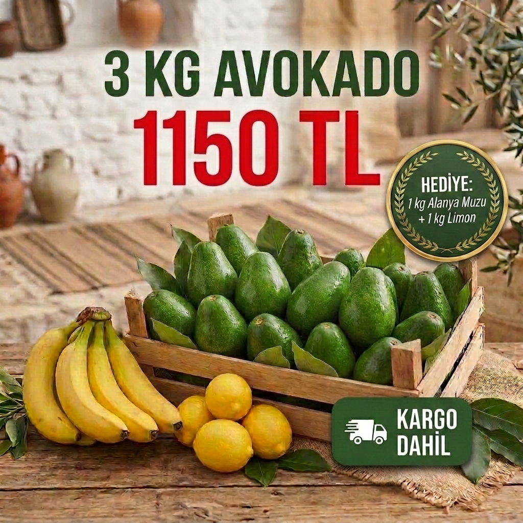 Avokado 3 Kg